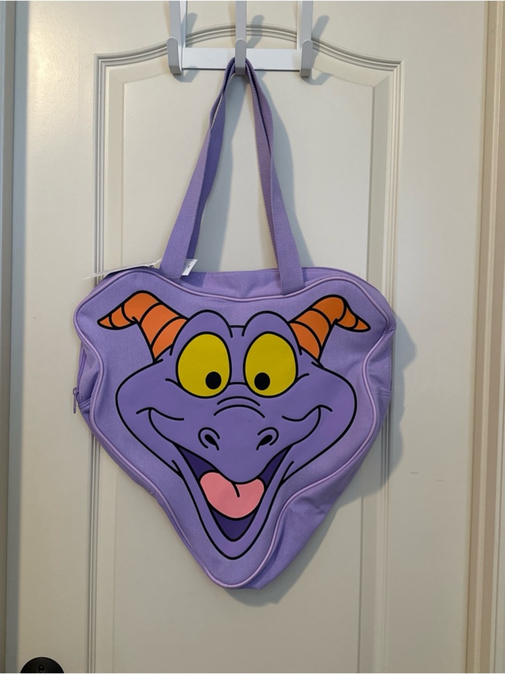 NWT Disney Parks WDW Walt Disney World Figment Large Tote Bag